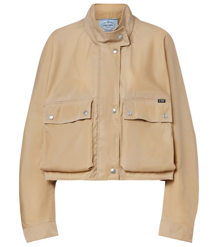 Photo: Prada Re-Nylon cropped jacket