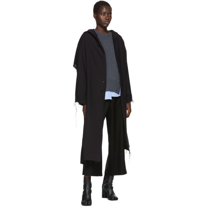 Enfold Black Layered Trousers