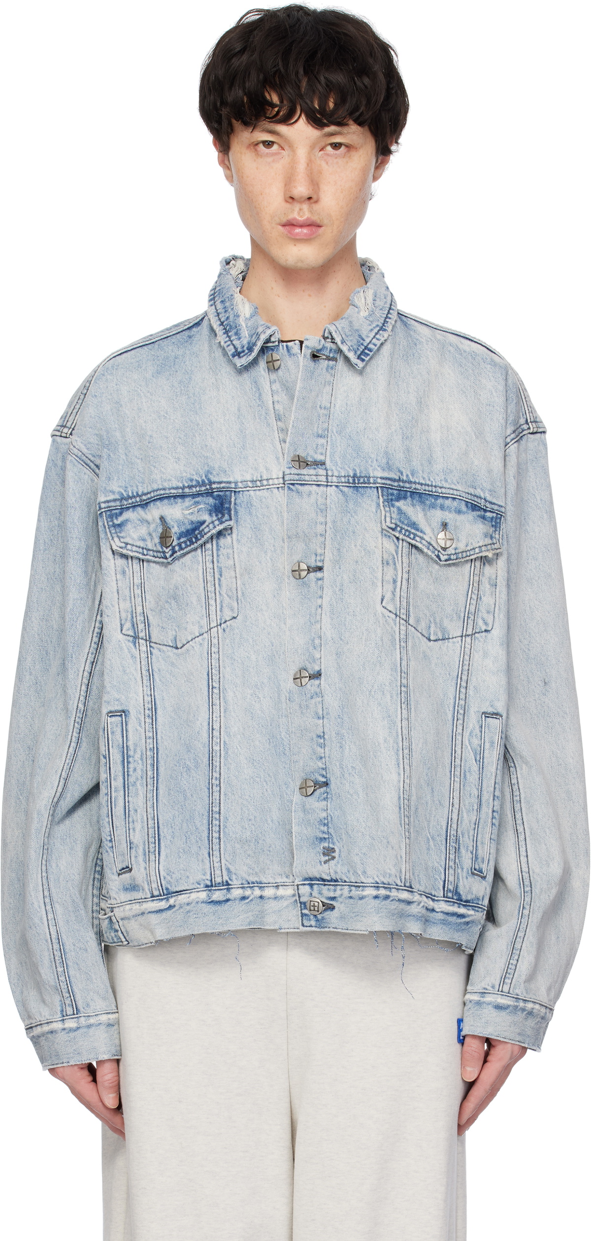 Ksubi Blue Oh G Denim Jacket