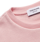 Thom Browne - Cotton-Piqué Sweatshirt - Men - Pink