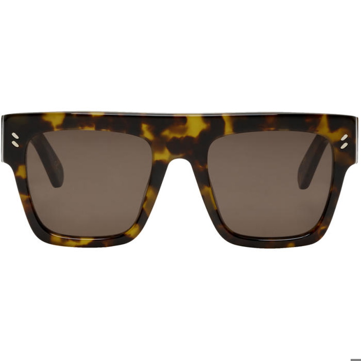 Photo: Stella McCartney Tortoiseshell Flat Top Sunglasses