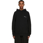 Balenciaga Black BB Medium Fit Hoodie