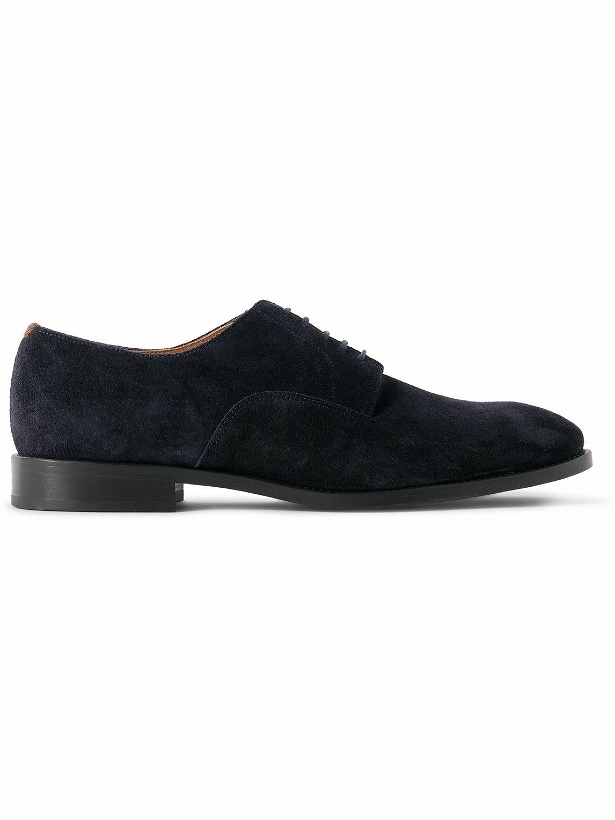 Photo: Paul Smith - Suede Oxford Shoes - Blue