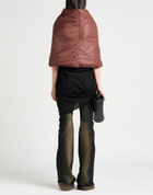 Rick Owens Womens Cape Chocolate in Brown
