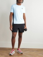 ON - Performance-T Stretch Recycled-Jersey and Mesh T-Shirt - Blue