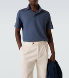 Brioni Cotton piqué polo shirt
