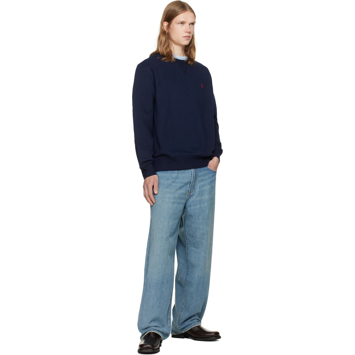 Polo Ralph Lauren Navy 'The RL Fleece' Sweatshirt