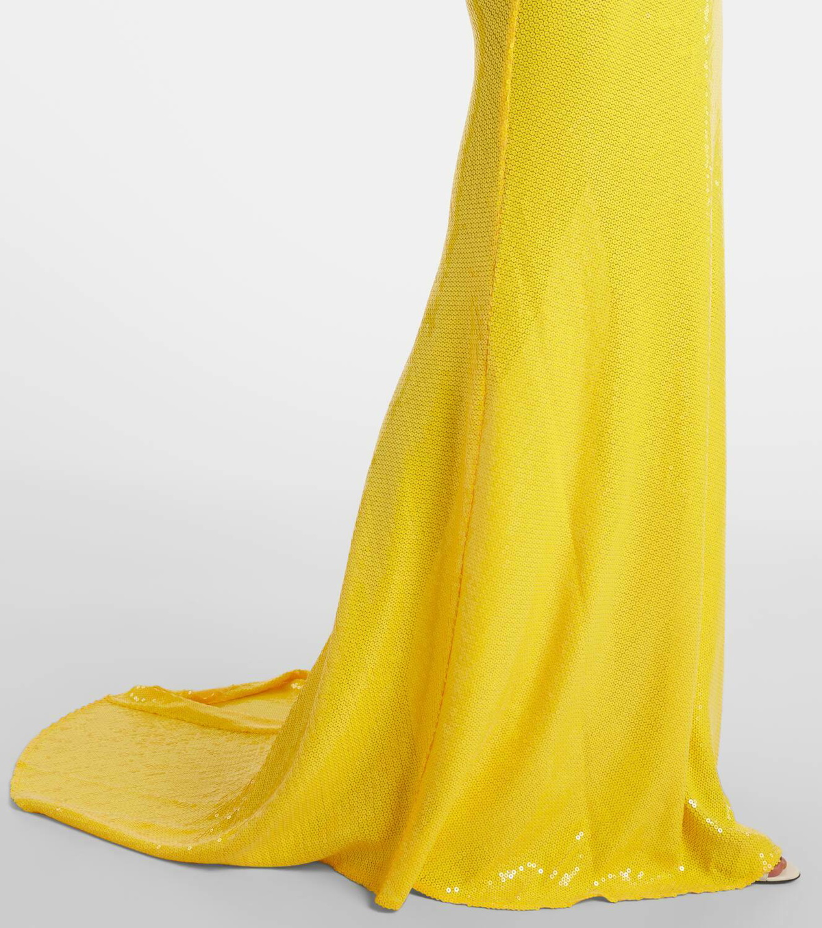 Alex Perry Sequined corset gown
