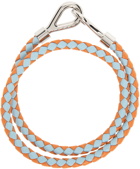 Marni Blue & Orange Double Wrap Bracelet