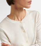 The Row Okino cotton and silk cardigan