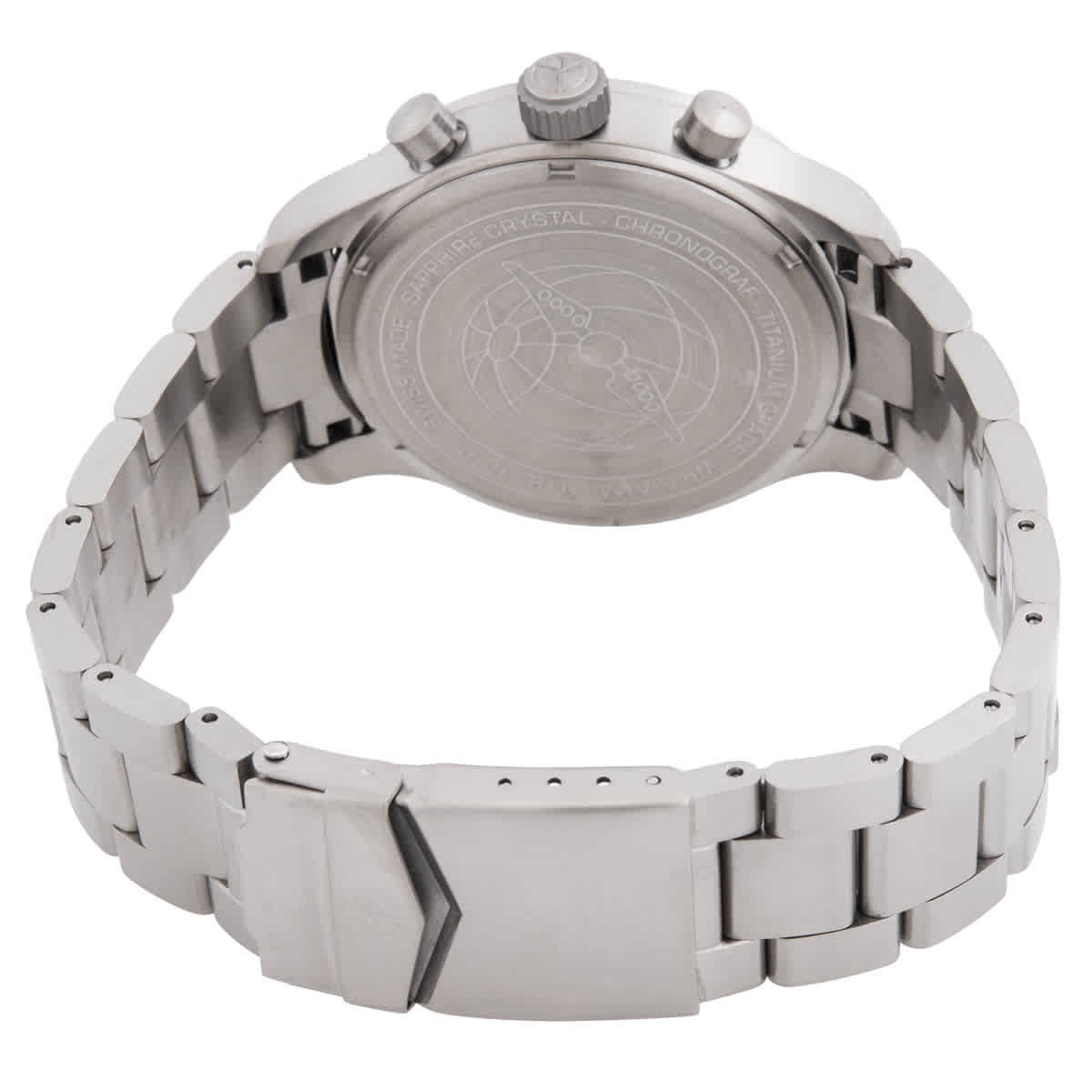 Mathey-Tissot Type 21 Titanium Chronograph Quartz Blue Dial Mens Watch H1821CHT2