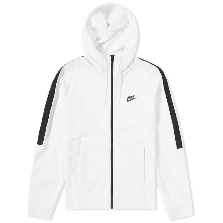 Photo: Nike Tribute Hooded Jacket White