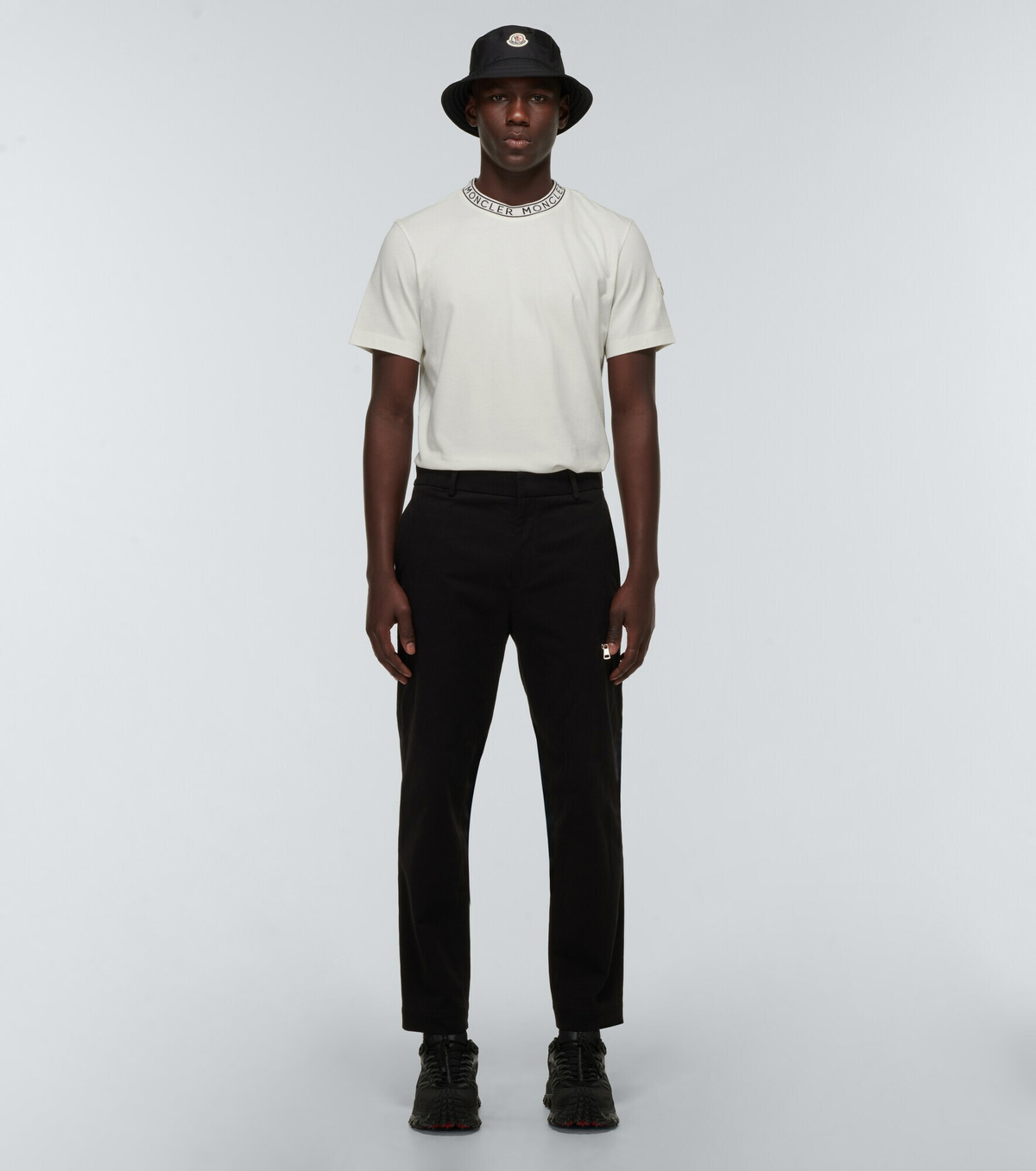 Moncler - Logo cotton jersey T-shirt Moncler