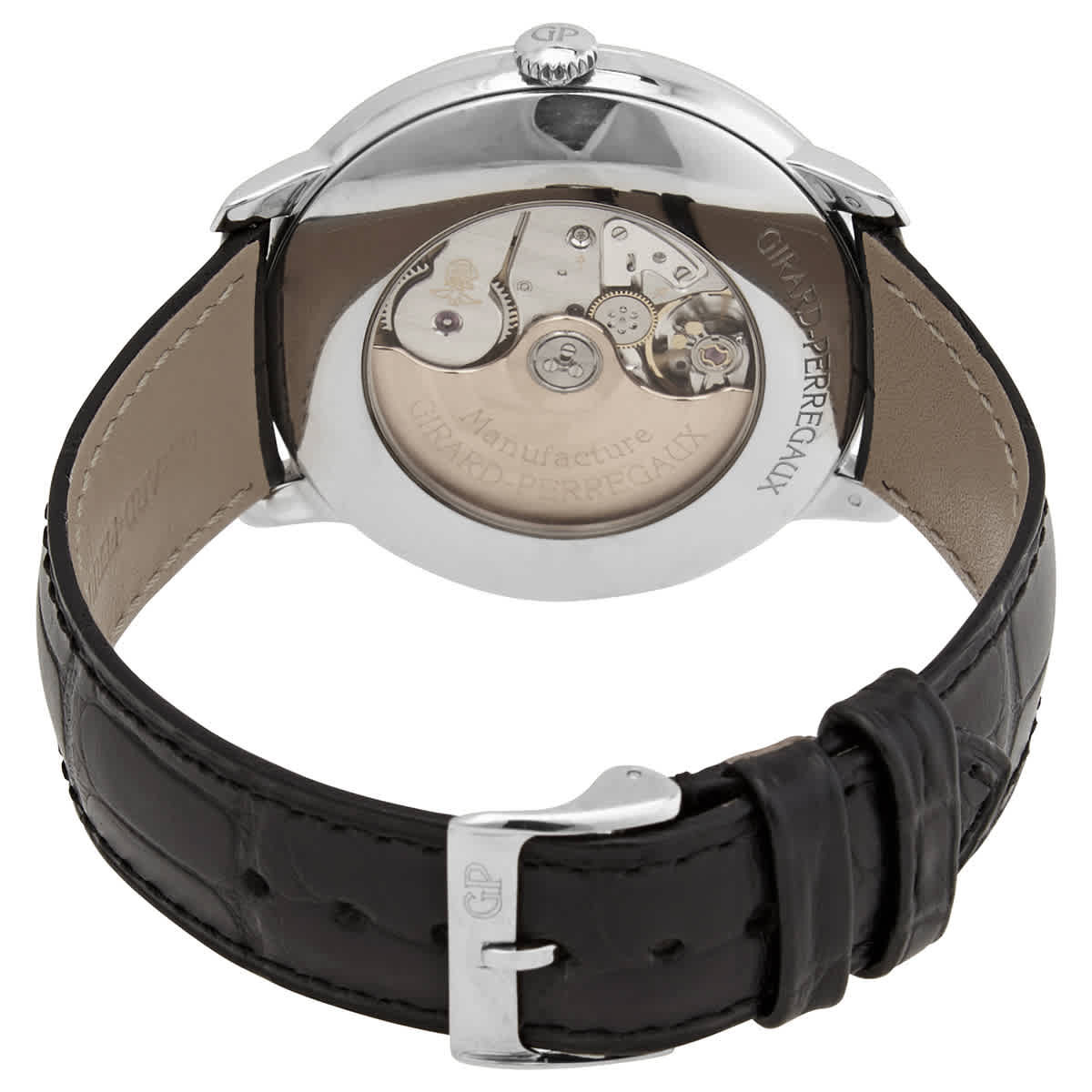 Girard Perregaux 1966 Automatic White Dial Mens Watch 49527-53-131-BK6A