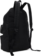 MM6 Maison Margiela Black Three-Pocket Cordura Backpack