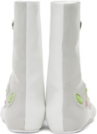 Rombaut SSENSE Exclusive Gray & White Alien Barefoot II Boots