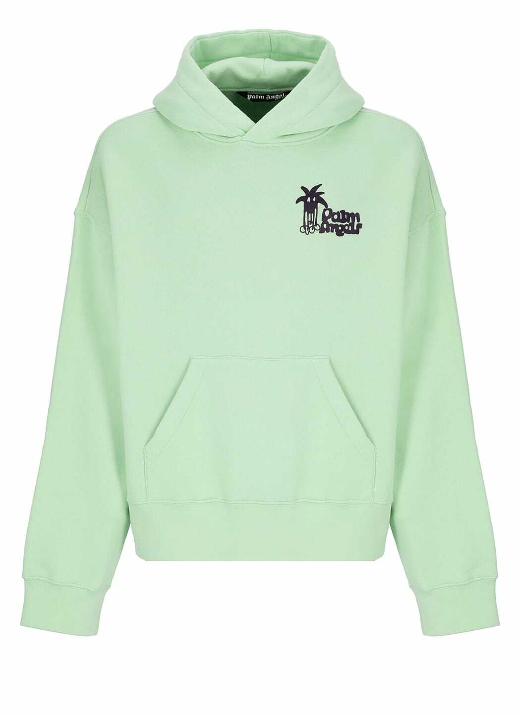 Palm Angels Black Flames Hoodie Palm Angels