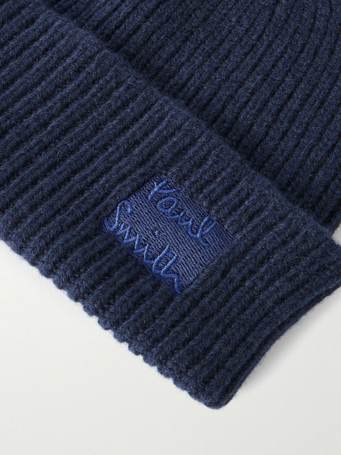 Paul Smith - Ribbed Recycled-Cashmere and Merino Wool-Blend Beanie