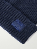 Paul Smith - Ribbed Recycled-Cashmere and Merino Wool-Blend Beanie