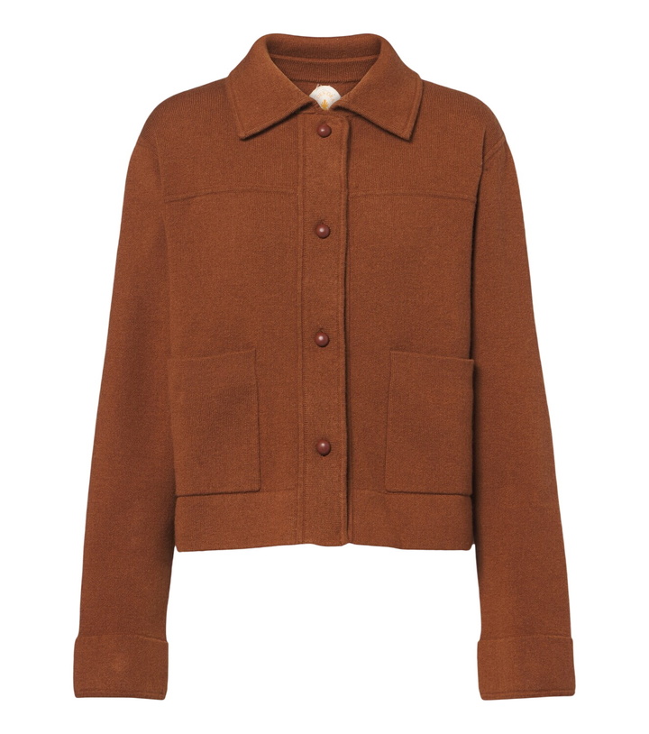 Photo: Jardin des Orangers Fringed wool and cashmere jacket