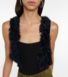 Dorothee Schumacher Western Softness shearling vest