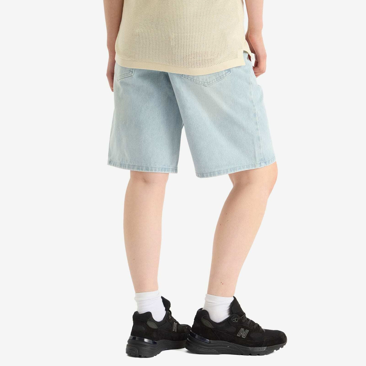 House Of Sunny Women's Sundown Denim Shorts in Light Breeze Wash