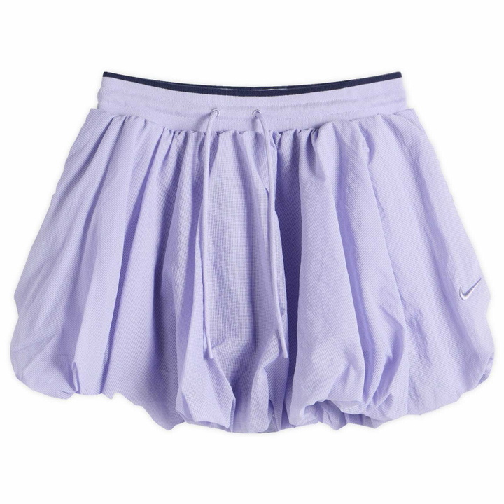 Photo: Nike Women's Bubble Mini Skirt in Lilac Ice