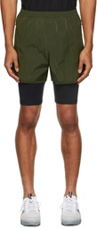 True Tribe Khaki Run Steve Shorts