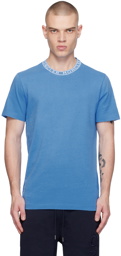 Moncler Blue Jacquard T-Shirt