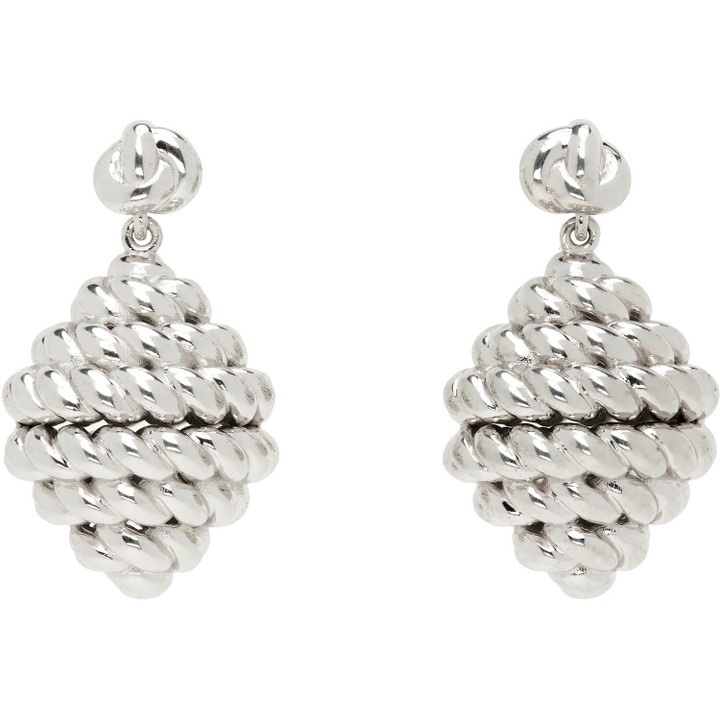Photo: TOTEME Rope Drop Earrings