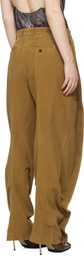 Y/Project Beige Banana Trousers