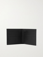 VALENTINO - Valentino Garavani Logo-Appliquéd Leather Billfold Wallet - Black