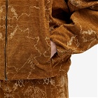 Daily Paper Men's Search Rhythm Track Jacket in Taos Taupe