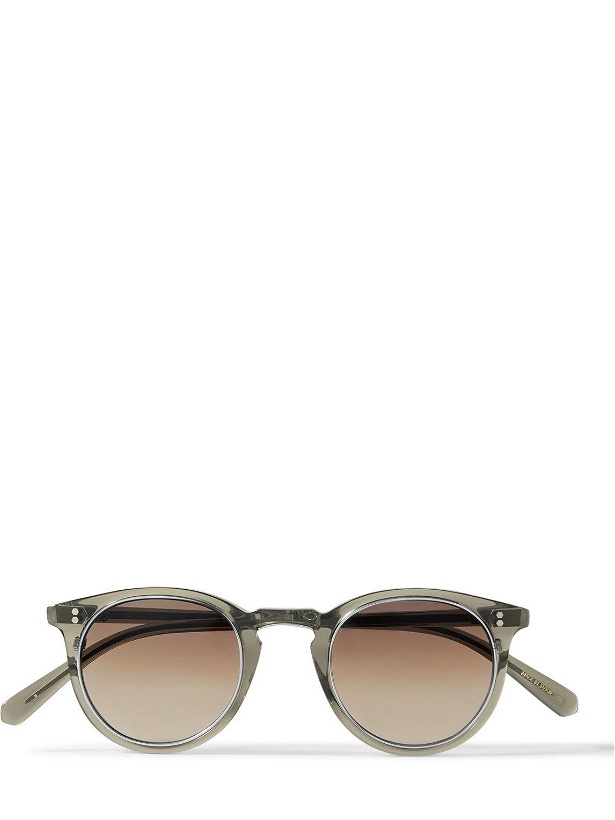 Photo: Mr Leight - Crosby S Round-Frame Acetate Sunglasses