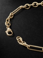 Foundrae - Four Heart Clover Gold Diamond Bracelet
