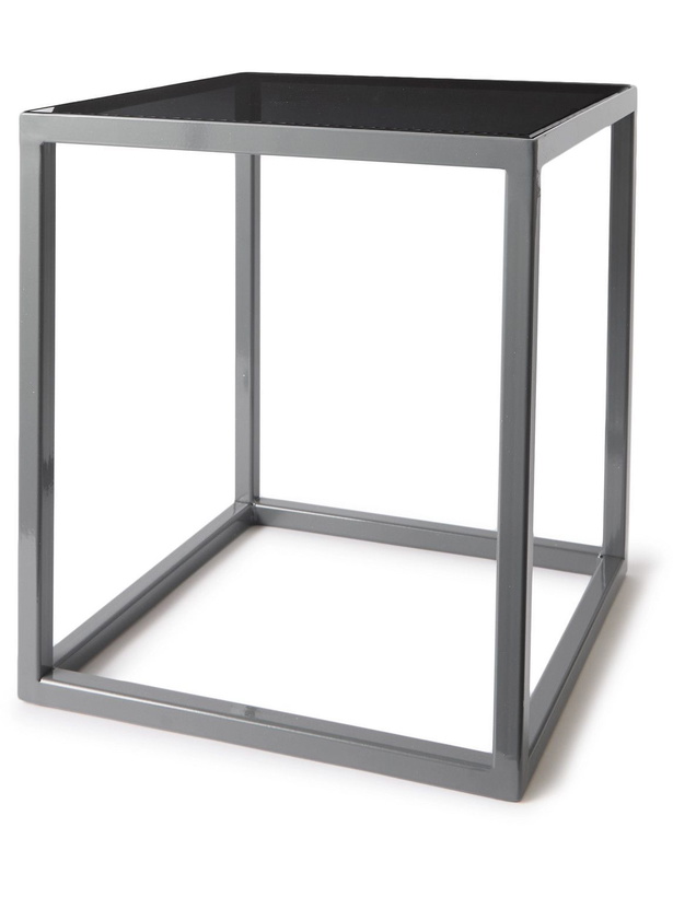 Photo: Pieces - Hybrid Metal and Glass Side Table