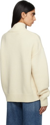 Études Off-White Recycled Wool Turtleneck