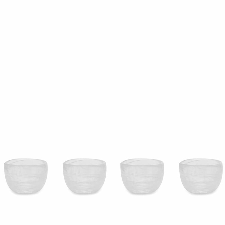 Photo: Ferm Living Tinta Egg Cups - Set of 4 in White