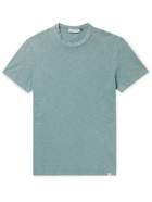 ORLEBAR BROWN - Sammy Garment-Dyed Cotton-Jersey T-Shirt - Green