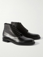 SAINT LAURENT - Army Leather Desert Boots - Black