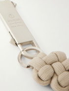 Rick Owens - Moncler Silver-Tone and Cord Keyring