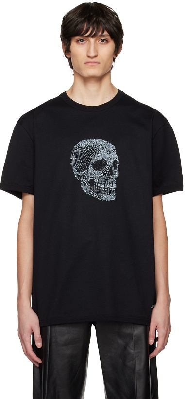Photo: Alexander McQueen Black Skull T-Shirt