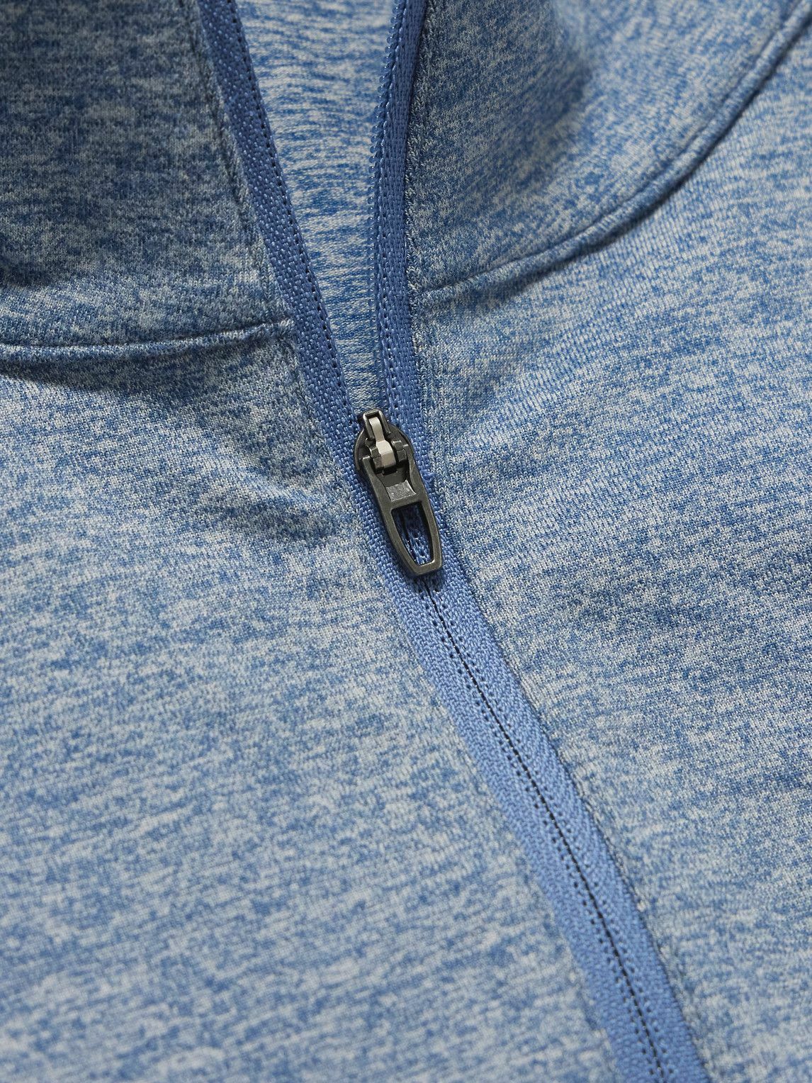 Lululemon - Slim-Fit Stretch Recycled-Jersey Half-Zip Top - Blue