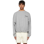 Rhude SSENSE Exclusive Grey Rheverse Sweatshirt