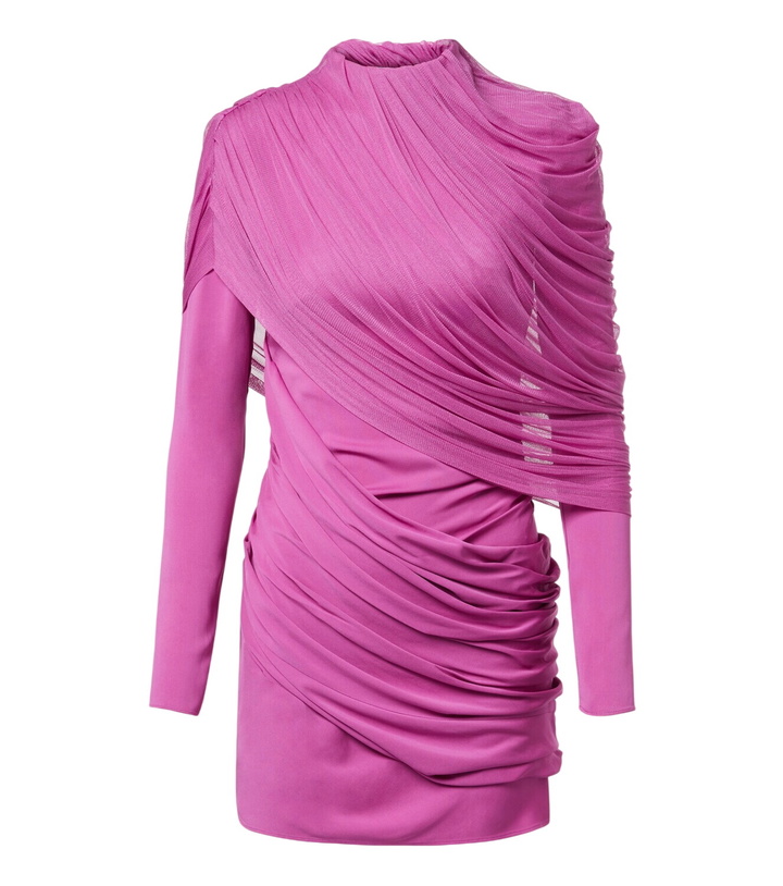 Photo: Christopher Esber Veil draped caped minidress