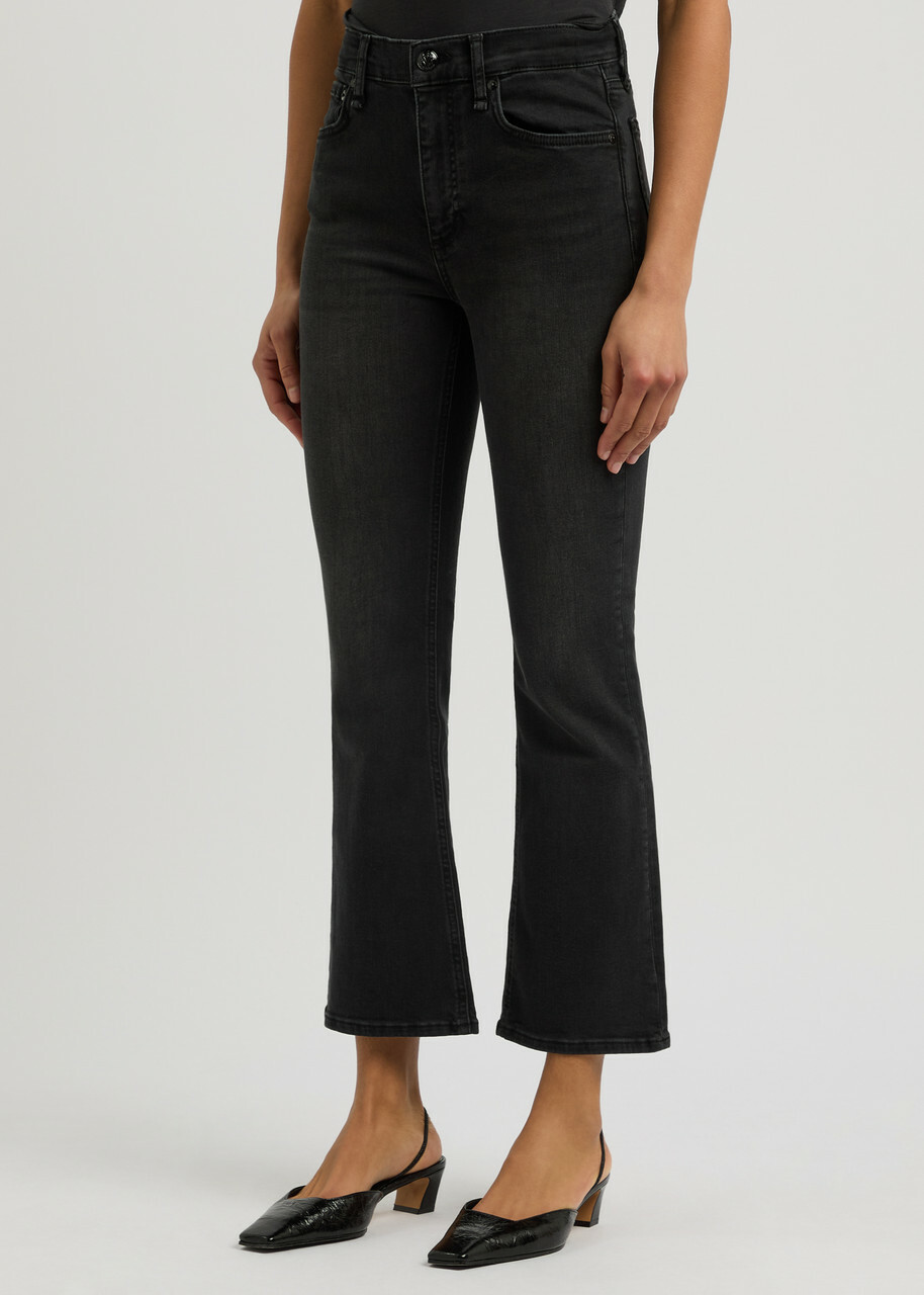 Rag & Bone Epic Peyton Bootleg Jeans Black