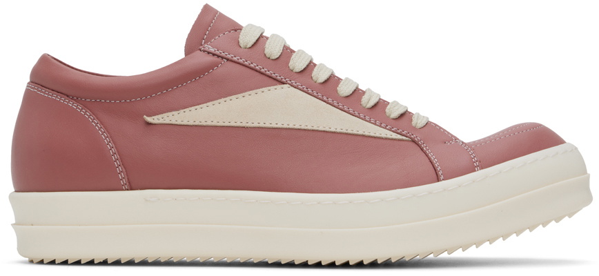 Rick Owens Pink Porterville Vintage Sneaks Sneakers Rick Owens