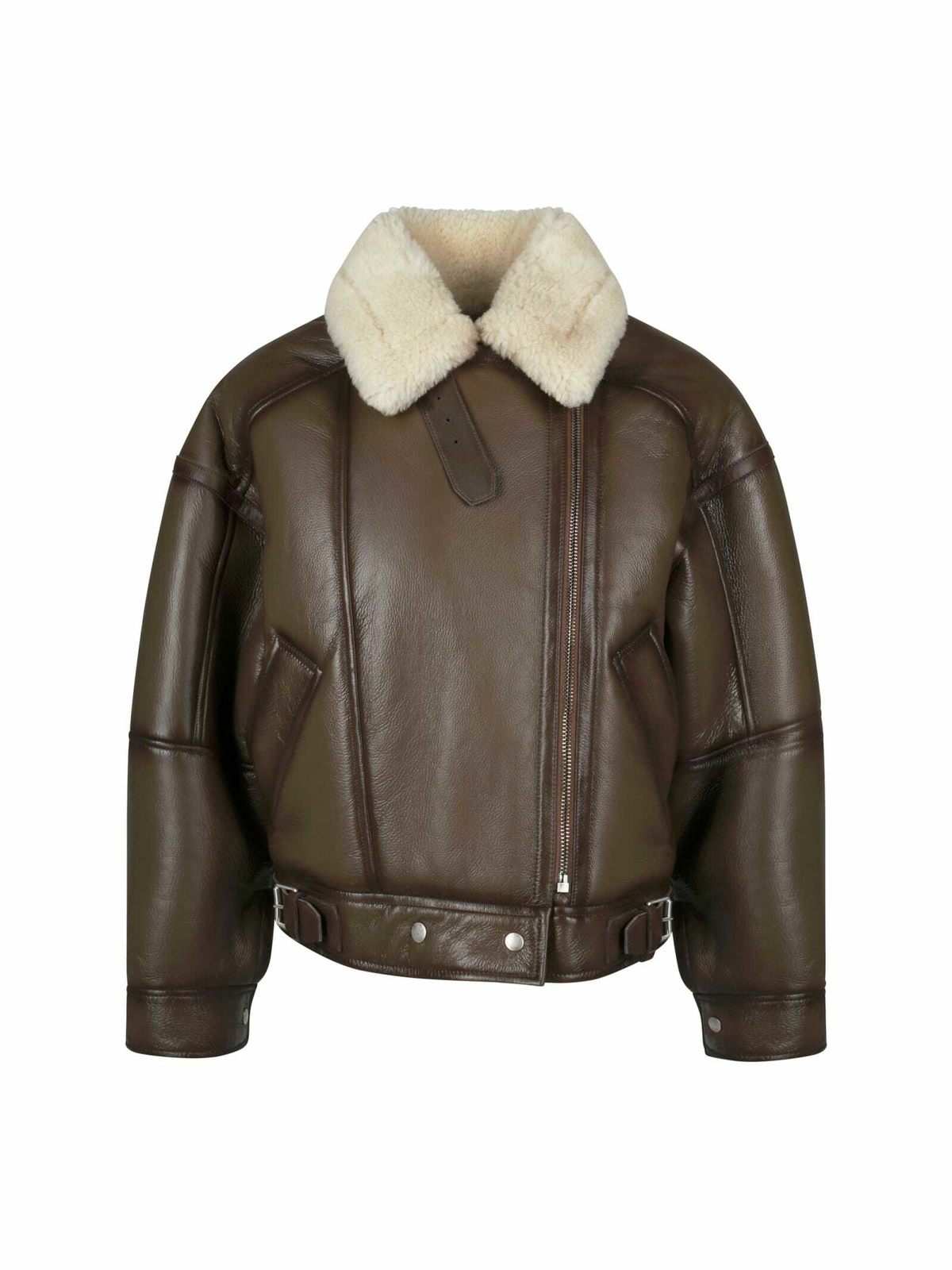 Acne Studios Off-White Orsino Teddy Jacket Acne Studios Acne Studios Off-White Orsino Teddy Jacket Acne Studios