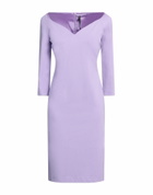 Manila Grace Womens Midi dress Mauve