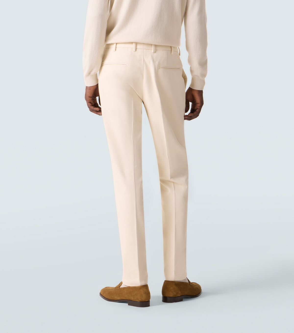 Thom Sweeney Cotton twill chinos